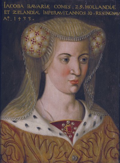 Jacqueline of Hainault by Unbekannt Unbekannt